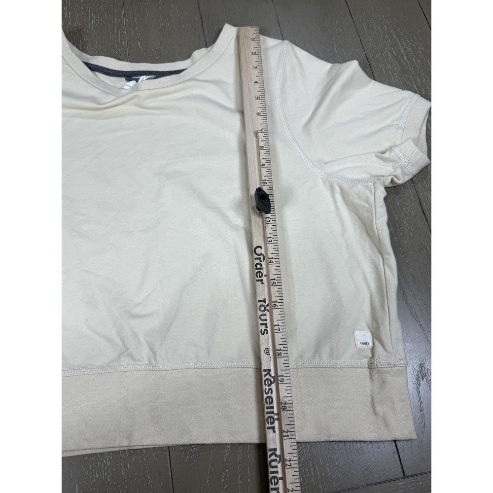 Vuori Cream Short Sleeve Sweatshirt - Picture 6 of 10